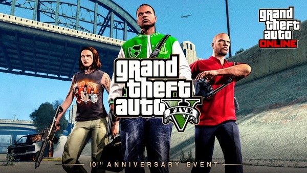 GTA V three characters